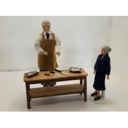 3 slagter knive i metal (nye)