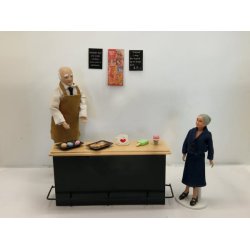 3 sm macarons i plastik (brugte) 