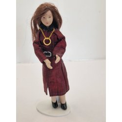 Smykke vedhng eller lille armbnd i metal ("guld") (nyt)  1 cm