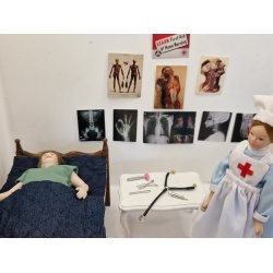 Stetoskop i plastik og metal (nyt)