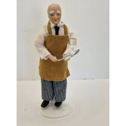 Ske i metal (brugt) 3 cm