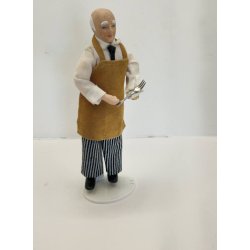 Gaffel i metal (brugt) 3 cm