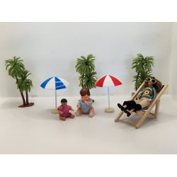 Parasol i plastik (ny)