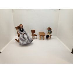 Spisebordsstol I tr. Sallingboe (vintage)