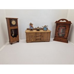 Skab med bger (vintage)