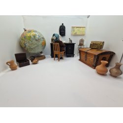 Stor globus til en globetrotter (vintage)