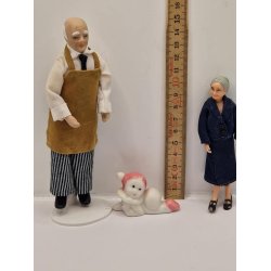 Dukke I porceln (brugt)