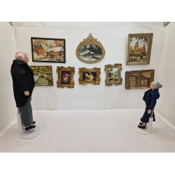 Rich's samle billede i tr ramme (vintage)