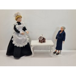 Honningkage hus i resin (hndlavet)