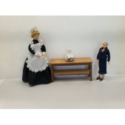 Vase i porceln (brugt)