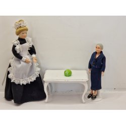 Salat/kl hoved i resin (nyt)