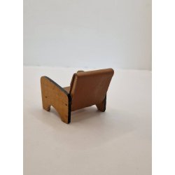 Stol med betrk i lder look (vintage) 1:16