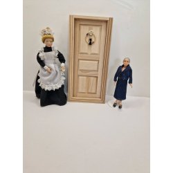 Kat i mneskin som vedhng eller drpynt (ny)