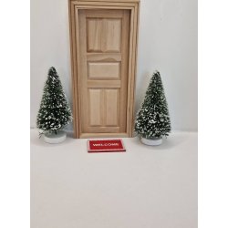 Gran tr med sne (brug) 10,5 cm