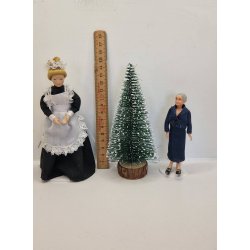 Grantr med sne (brugt) 15 cm