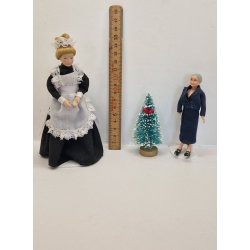 Grantr med sne og br (brugt) 8 cm