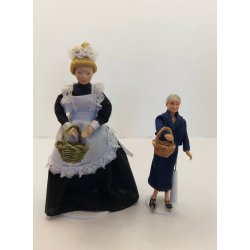 Flettet kurv i grn (brugt)