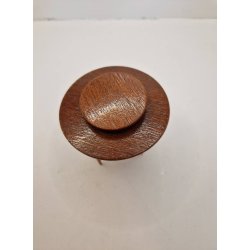 Rundt bord i tr (brugt)