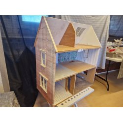 Dukkehus scala 1:12 (vintage)