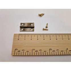 Hngsel med 4 skrue 2,5 x 1 cm (nyt)