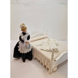 Morgenkbe i velour (brugt/som ny)