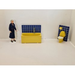 Badekar. Lundby 1967 (vintage)