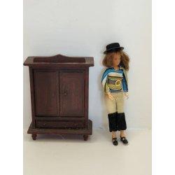 Hat i velour (brugt)