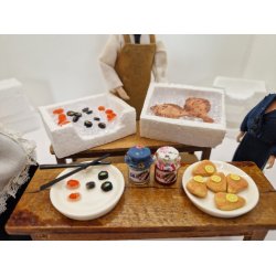 4 stk sushi i lynlspose (hndlavet)