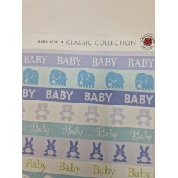 DIY papir/ tapet med print p begge sider (nyt/med)v