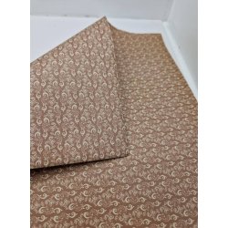 DIY papir/ tapet med print p begge sider (nyt) 30 x 30 cm