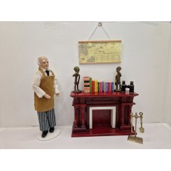 Afrikansk figur i metal (vintage)