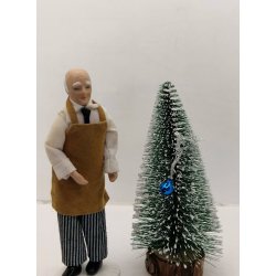 Turkis kugle/klokke (ny)