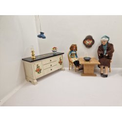 Serverings vogn i tr. ALWI (vintage)