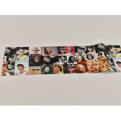 Dekorations ark med gamle film stjerner (nyt)