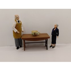 Stor skl/kop/urtepotte i keramik (vintage)