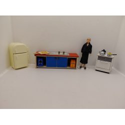 Komfur i tr. Lundby (vintage)