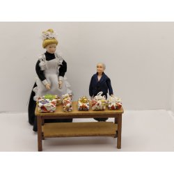 1 gave pakket ind i papir med cowboy tema (hndlavet)