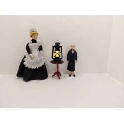 LED lanterne i plastik (ny)