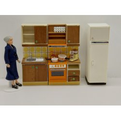 K�leskab. Lundby 1970'erne (retro)