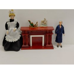 2 sm� hjorte i plastik (vintage)