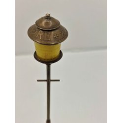 Gadelampe af gamle mnter (gammel)