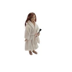 Makeup pensel i plastik (brugt)