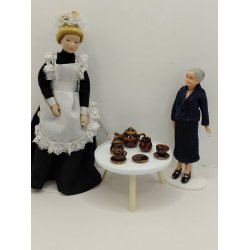 Te stel i porcel�n (brugt/som nyt)