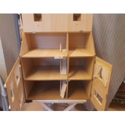 Dukkehus skala 1:12 (brugt/med fejl) SENDES IKKE