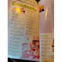 Dollhouse world magasin p� engelsk februar/08 nr. 185 (brugt/som nyt)