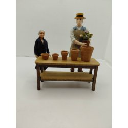 1 stk Terrakotta urtepotte (brugt)