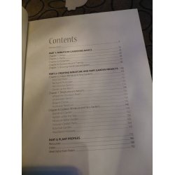 Miniature gardens. Bog p� engelsk (ny)