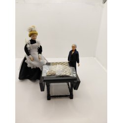 Skak spil i metal (nyt) 1:12