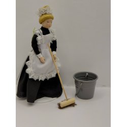 Spand i metal (brugt/som ny) 1:12