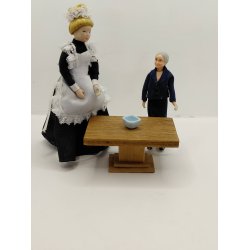 Sk�l i lysebl� porcel�n (brugt/som nyt)